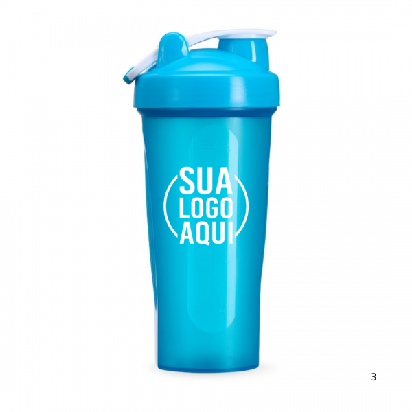 Coqueteleira Plástica 700ml personalizado 