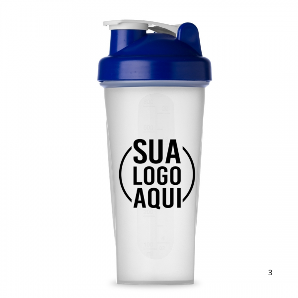Coqueteleira Plástica 600ml personalizado