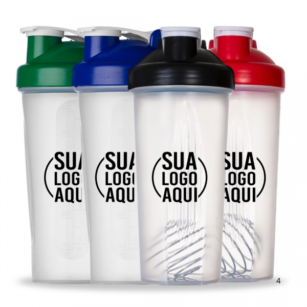 Coqueteleira Plástica 600ml personalizado