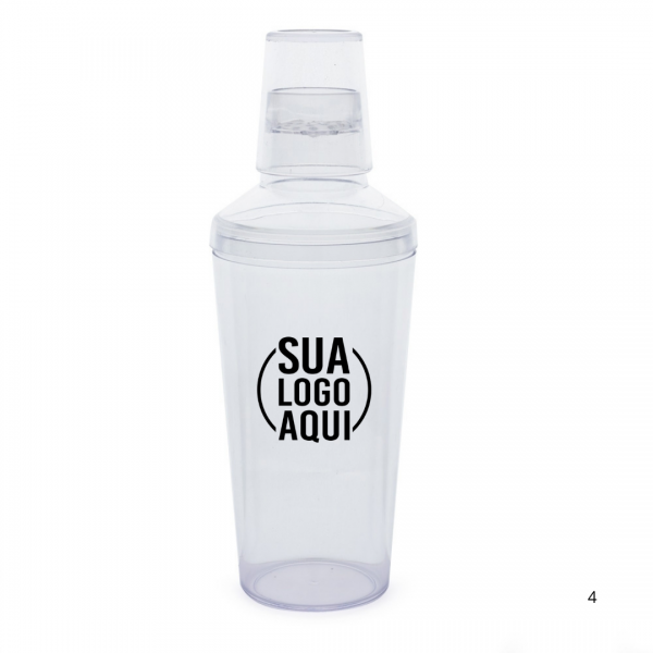 Coqueteleira Acrílico 565ml personalizado 