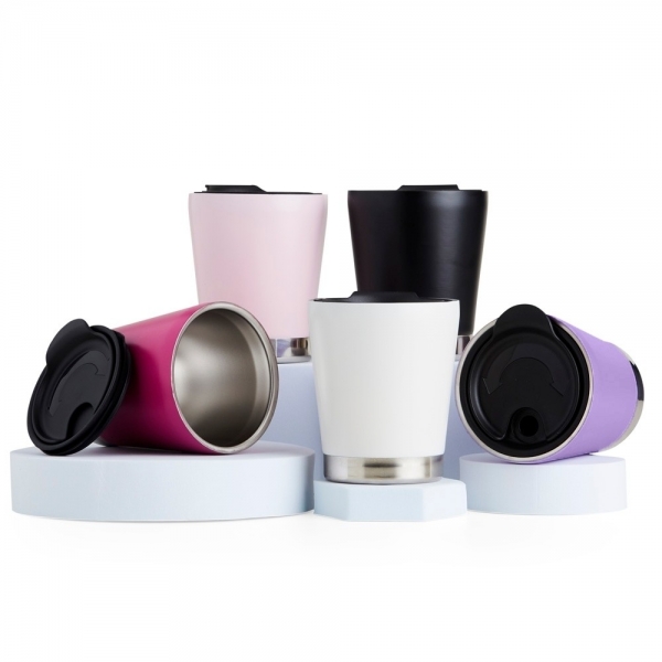 Copo Inox Parede Dupla 300ml personalizado 