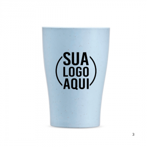 Copo Palha de Trigo 310ml personalizado 