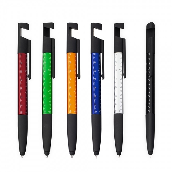 Caneta Plástica Multifunções personalizado 