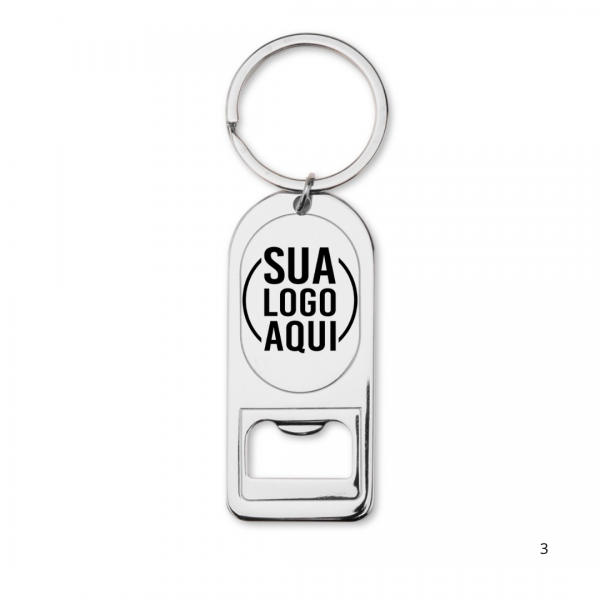 Chaveiro Metal Abridor personalizado 