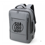 Mochila Couro Sintético USB 25L personalizado 