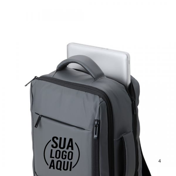 Mochila Couro Sintético USB 25L personalizado 