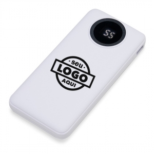 Power Bank 10.000mAh com Lanterna e Multissaídas