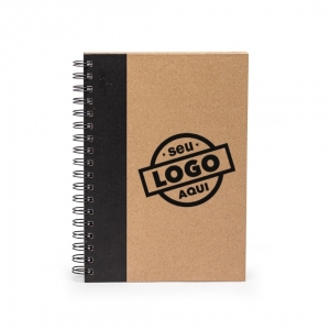 Caderno Capa Kraft