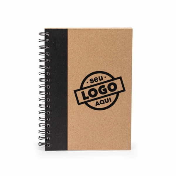 Caderno Capa Kraft