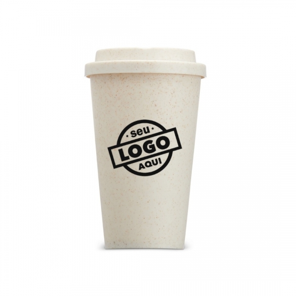 Copo Fibra de Bambu 450ml